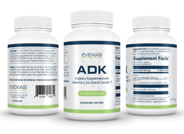 ADK (60 Capsules) - Imagen 2