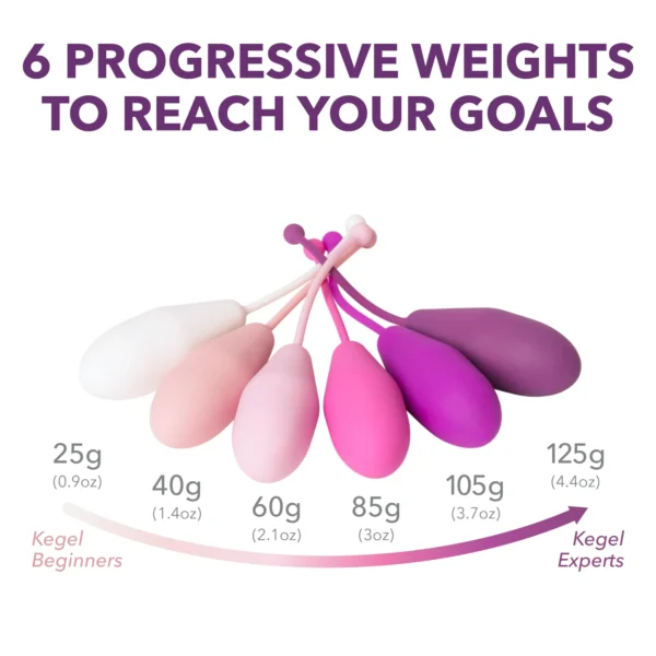 Kegel Weights Exercise System (Pack Of 6) - Imagen 2